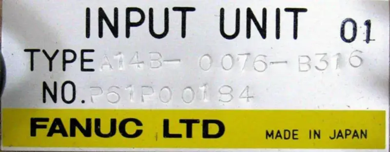 FANUC A14B-0076-B316