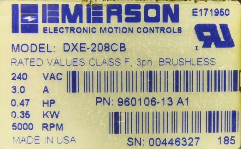 EMERSON DXE-208CB