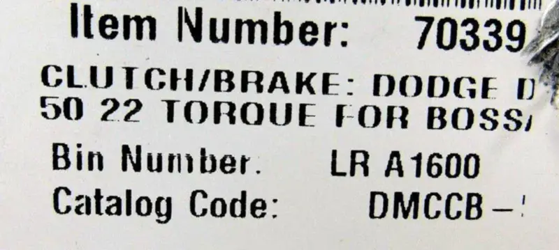 DODGE DMCCB