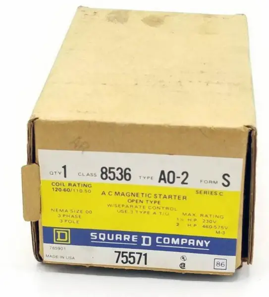 SQUARE D 8536-AO2-S