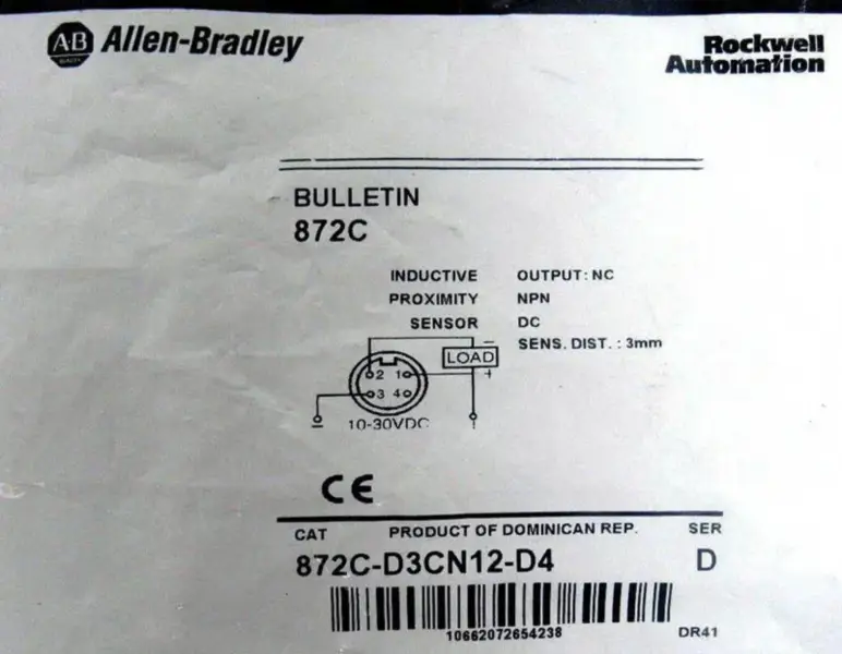 Allen-Bradley 872C-D3CN12-D4