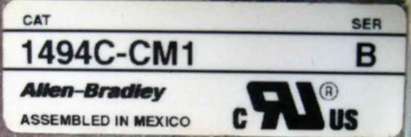 Allen-Bradley 1494C-CM1