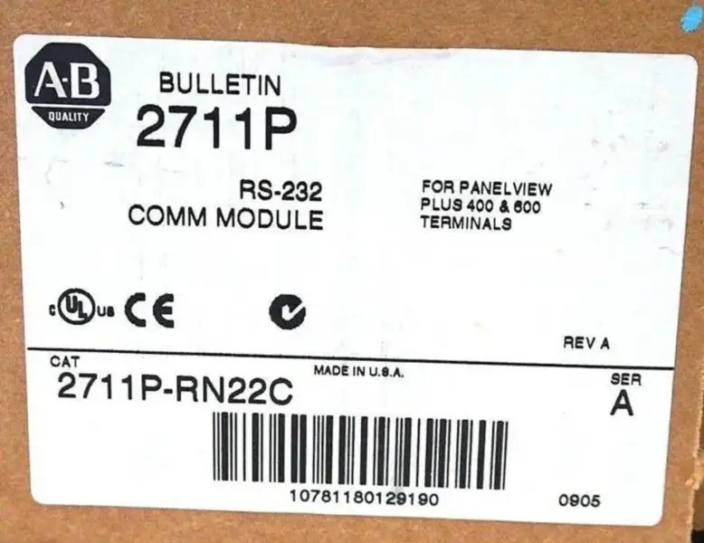 Allen-Bradley 2711P-RN22C