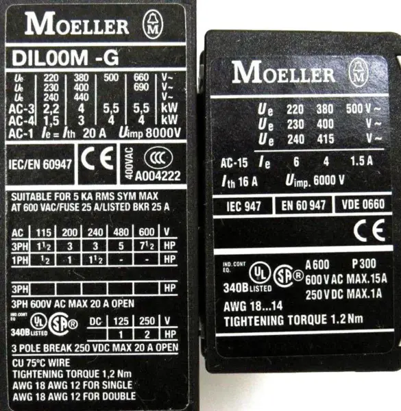 MOELLER DIL00M-G/22