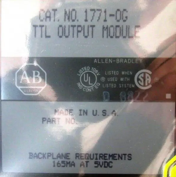 Allen-Bradley 1771-0G