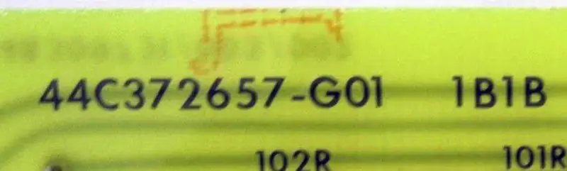 GENERAL ELECTRIC 44C372657-G01
