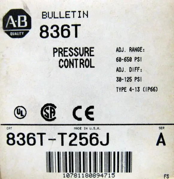 ALLEN BRADELY 836T-T256J