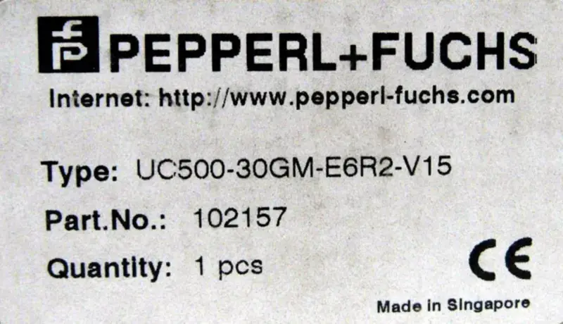 PEPPERL+FUCHS UC500-30GM-E6R2-V15