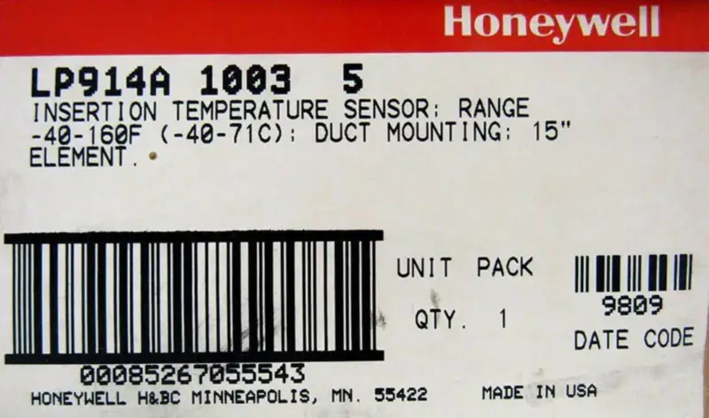 HONEYWELL LP914A-1003-5