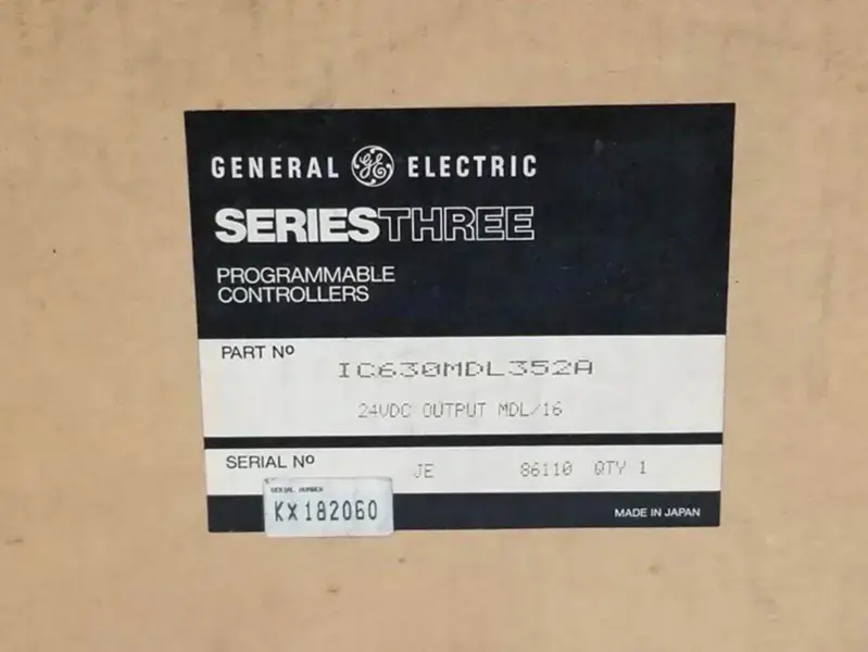 GENERAL ELECTRIC IC630MDL352A
