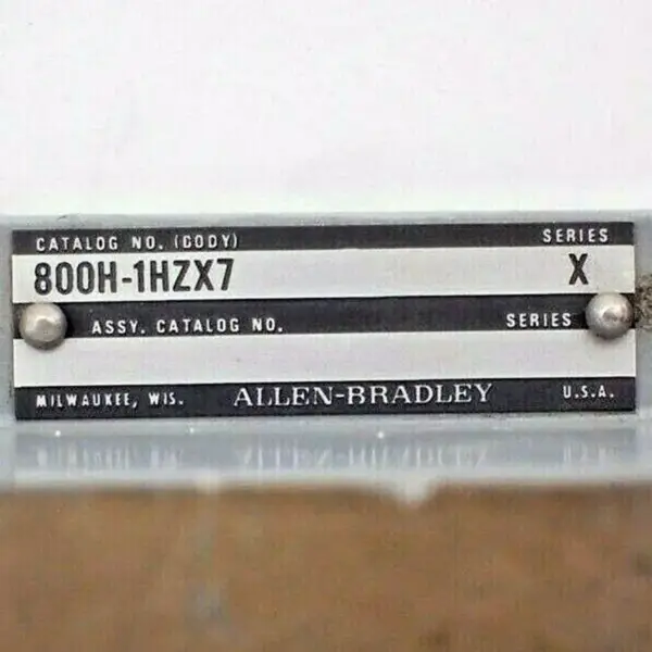 Allen-Bradley 800H-1HZX7
