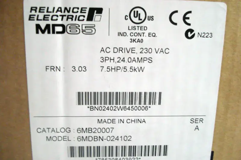 Reliance Electric 6MDBN-024102