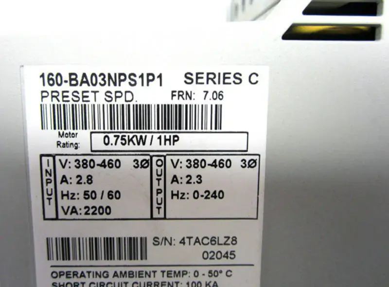 Allen-Bradley 160-BA03NPS1P1