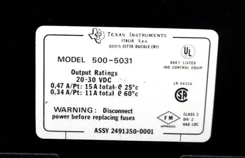 Siemens 500-5031