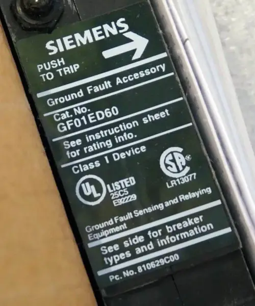 Siemens GF01ED60