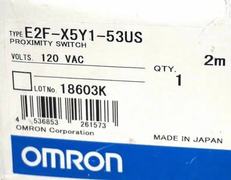 Omron E2F-X5Y1-53US