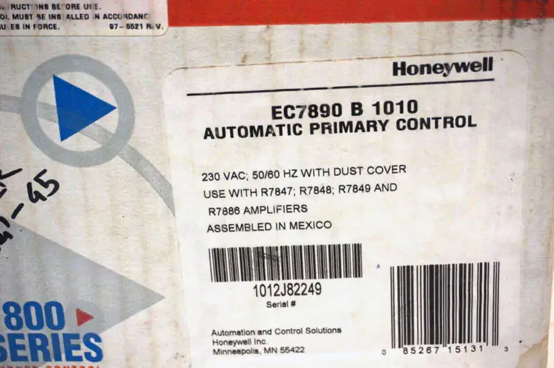 Honeywell EC7890B1010