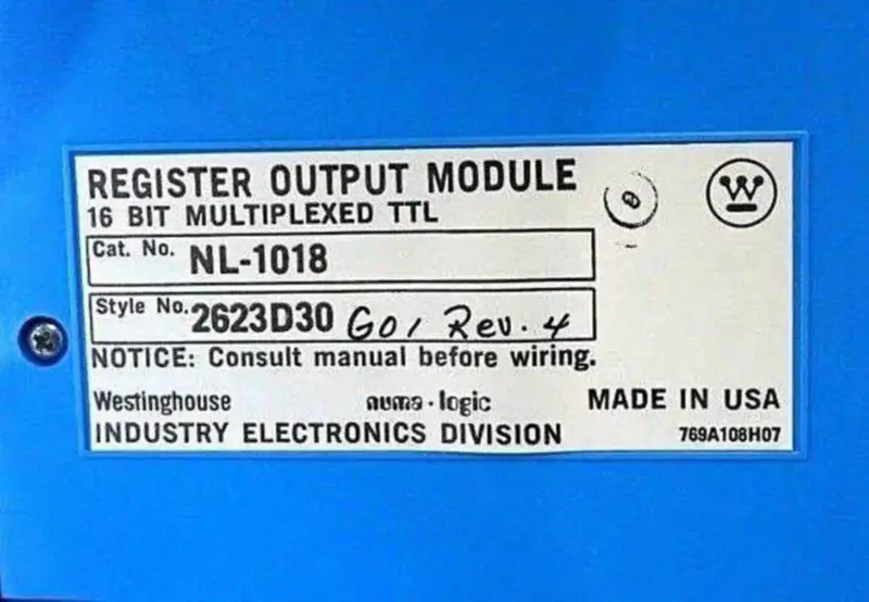 Westinghouse NL-1018