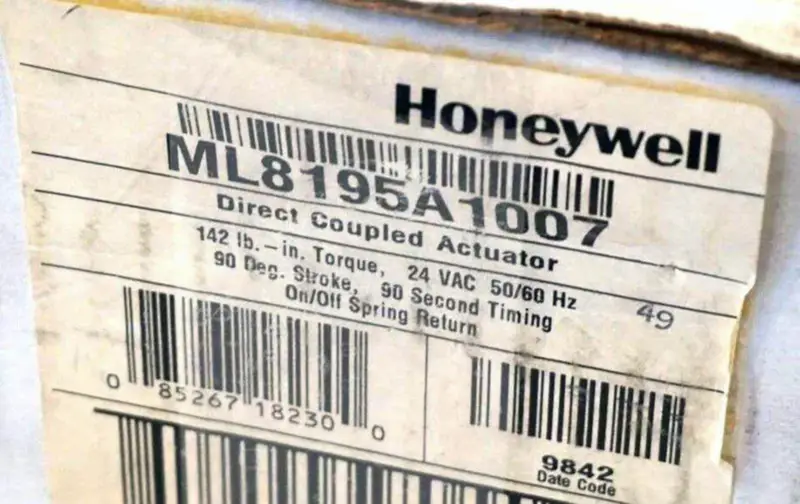 Honeywell ML8195A-1007