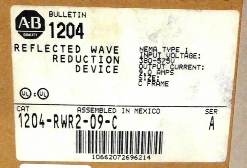 Allen-Bradley 1204-RWR2-09-C