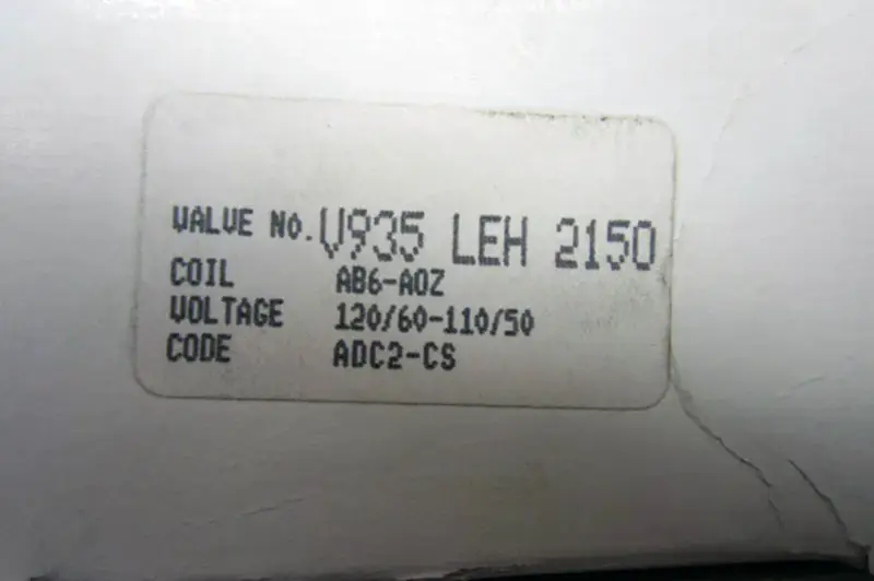 Honeywell V935LEH2150