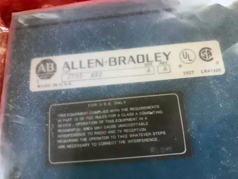 Allen-Bradley 2755-EZ2