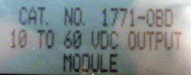 Allen-Bradley 1771-0BD