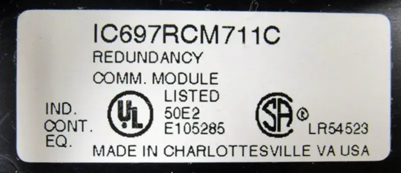 GE FANUC IC697RCM711C