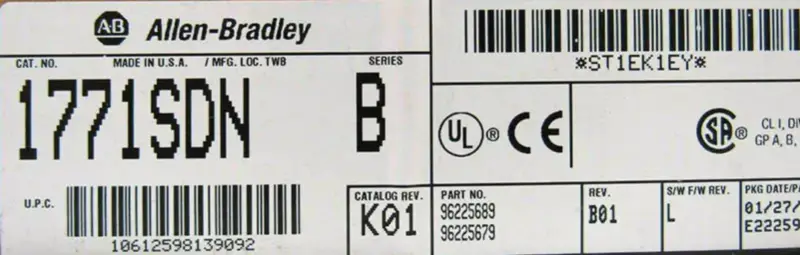 Allen-Bradley 1771-SDN