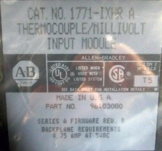 Allen-Bradley 1771-IXHR