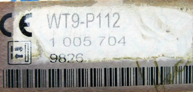 SICK OPTIC WT9-P112
