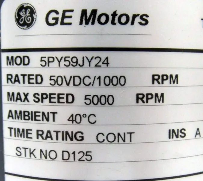 GENERAL ELECTRIC 5PY59JY24