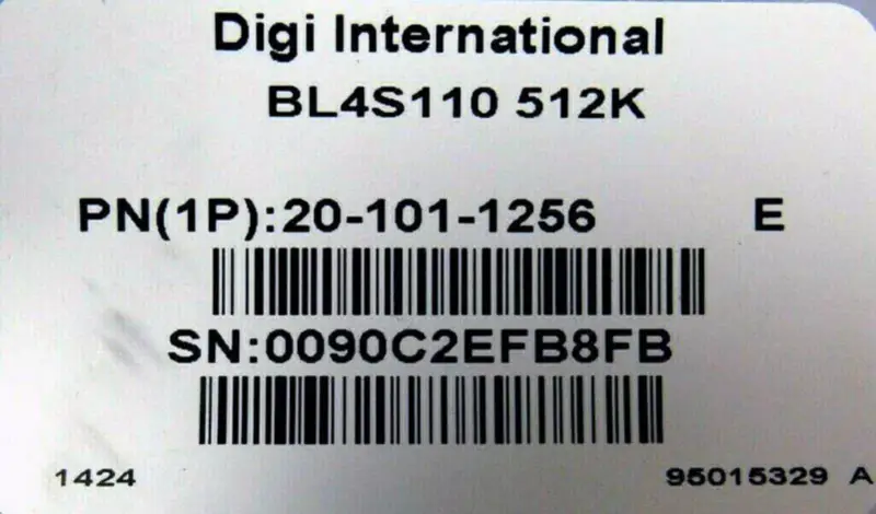 DIGI INTERNATIONAL 20-101-1256