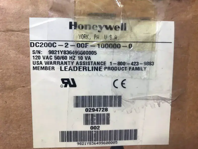 HONEYWELL DC200C-2-00F-100000-0
