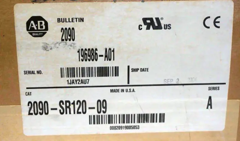 Allen-Bradley 2090-SR120-09
