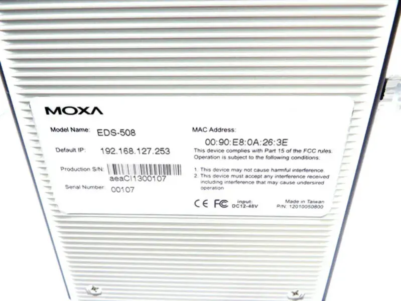 MOXA EDS-508