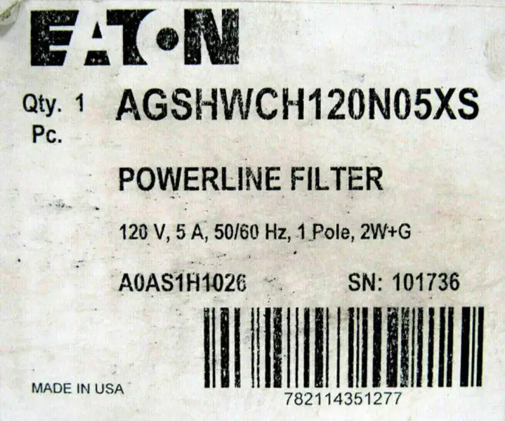 EATON AGSHWCH120N05XS
