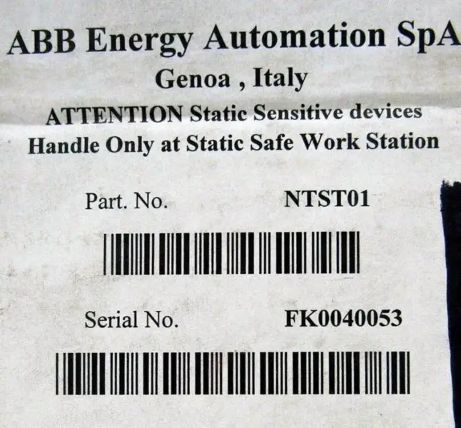 ABB NTST01
