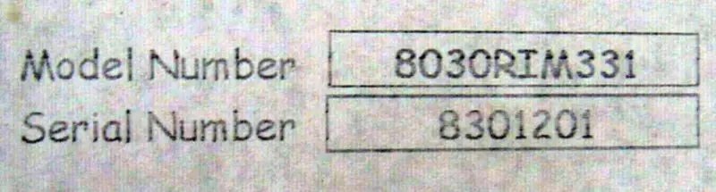 SY/MAX 8030-RIM-331