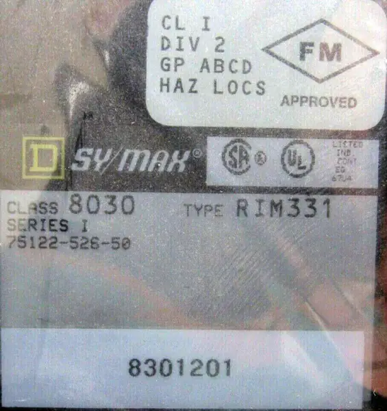 SY/MAX 8030-RIM-331