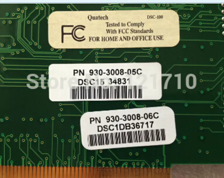 QUATECH pci sériová karta QUATECH DSC-100 REV.C DSC-100DB 930-3008-05C průmyslová základní deska