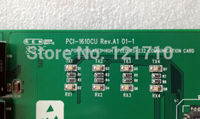 Advantech PCI-1610CU REV.A1 01-1 4-PORT ISOLATED HIGH SPEED RS-232 COMMUNICATION CARD průmyslová základní deska