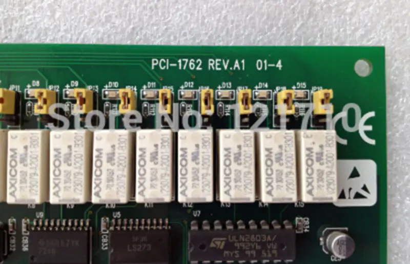 Advantech deska PCI-1762 REV.A1 01-4 16-ti kanálová reléová a 16-ti kanálová izolovaná digitální PCI karta průmyslová základní deska