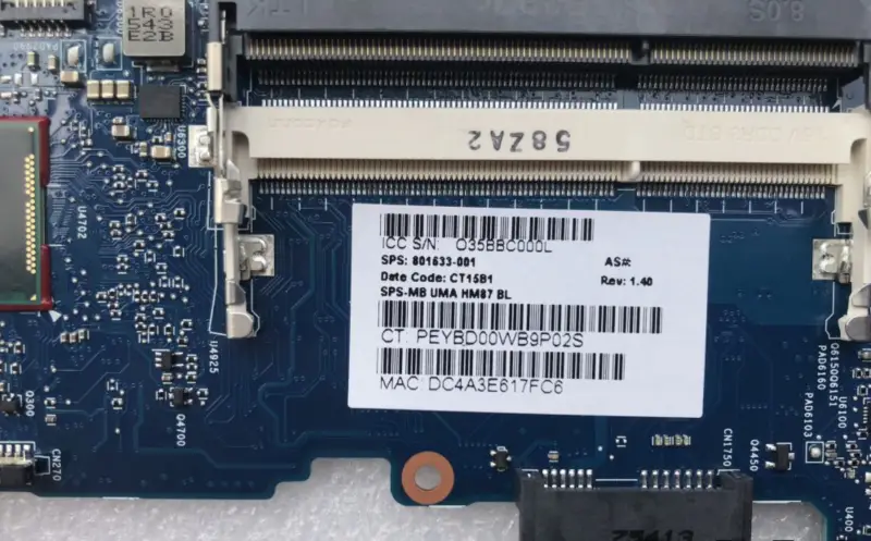 Základní deska HP 801633-001 801633-501 801633-601 6050A256630