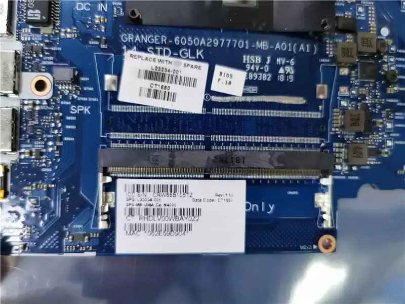 HP 260 G2 842606-002 842606-002 843379-003 i3 CPU 6050A2803501-MB-A01 Základní deska