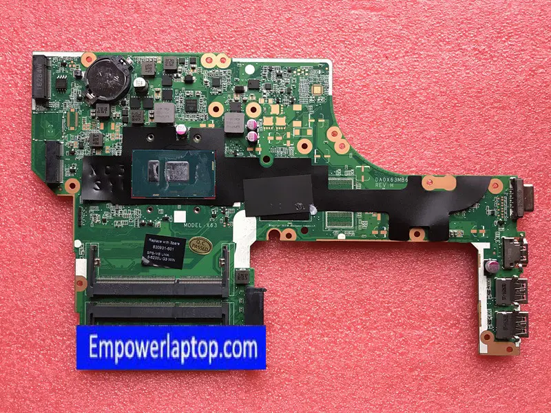 Základní deska HP 854934-001 854934-501 854934-601 LA-D704P SR2EZ i7-6500U DDR4