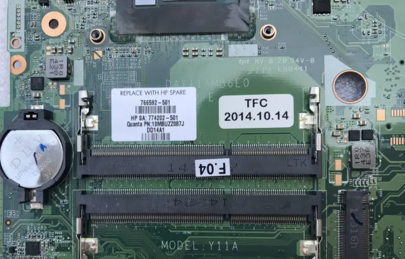 Základní deska HP Zbook Studio G4 921017-001 923148-001 LA-E251P