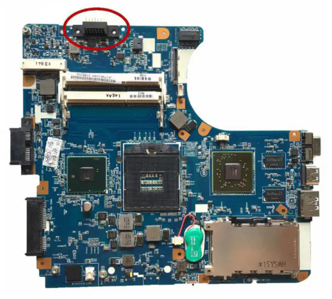SONY VPCEA série MBX-224 Základní deska A1794324A M961 HM55 HD5650 1GB DDR3