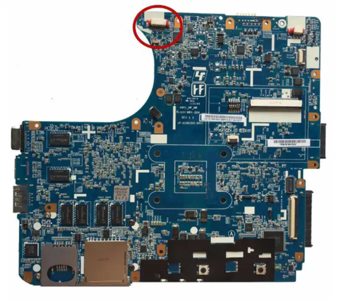 SONY VPCEA série MBX-224 Základní deska A1794324A M961 HM55 HD5650 1GB DDR3