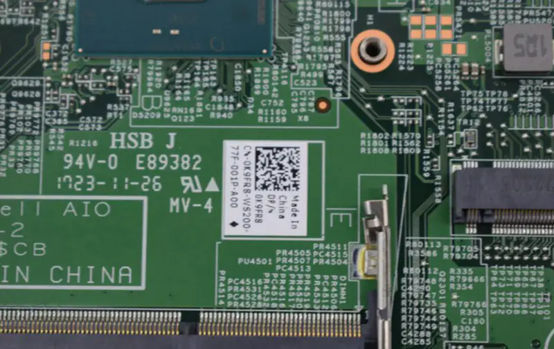 DELL 3452 20-3052 AIO 0K9FR8/0JHRFN/00V451 integrovaná základní deska CPU/DDR3